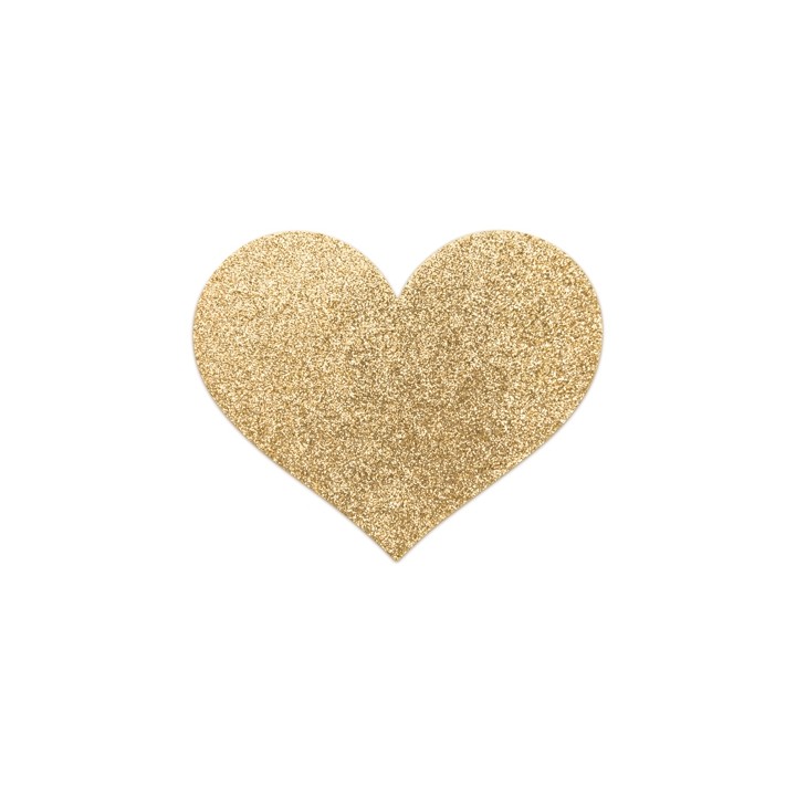 Bijoux de seins Flash Coeur Or - Oralove