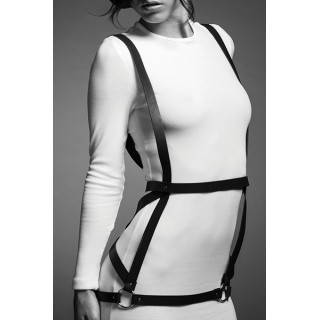 Robe harnais noire - Maze - Oralove