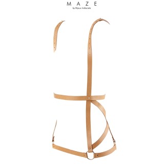 Robe harnais marron - Maze - Oralove