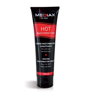 Crème de masturbation chauffante - Mediax - Oralove