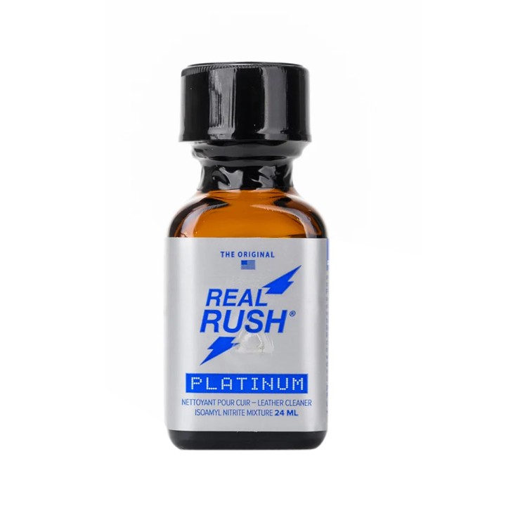 Poppers real rush platinum 24 ml - Oralove