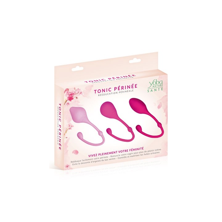 Kit 3 boules de Geisha Tonic Périnée - Oralove