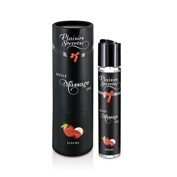 Huile de massage gourmande - Litchi - Oralove