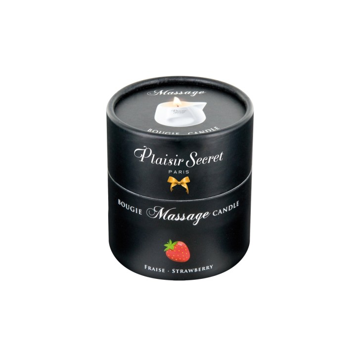 Bougie de massage - Fraise - Oralove