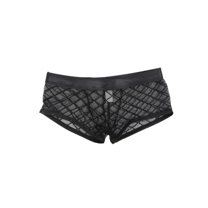 Boxer noir transparent - Oralove