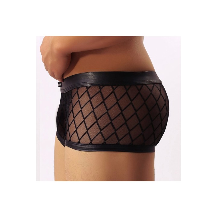 Boxer noir transparent - Oralove
