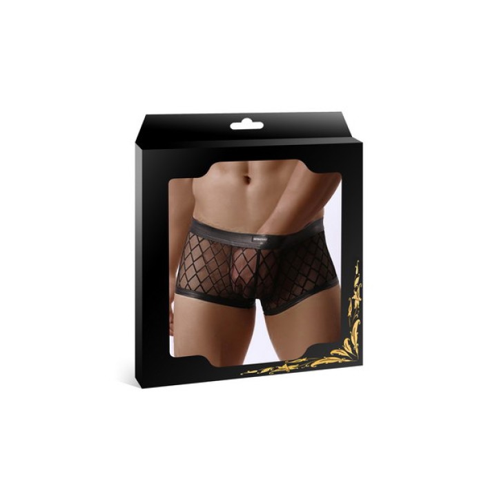 Boxer noir transparent - Oralove