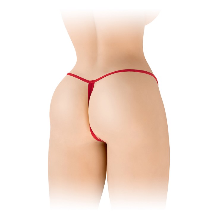 String ouvert Danuta - rouge - Oralove