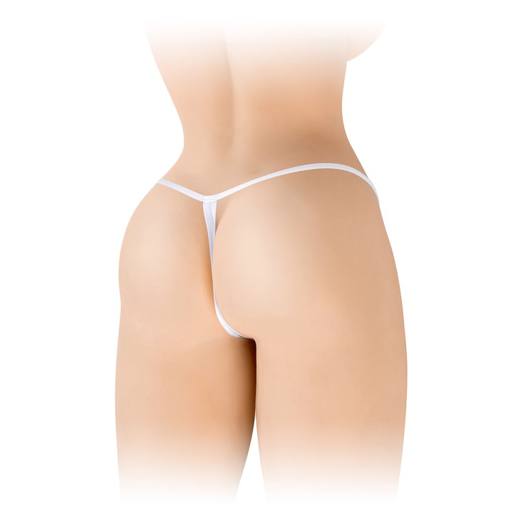 String ouvert Danuta - blanc - Oralove