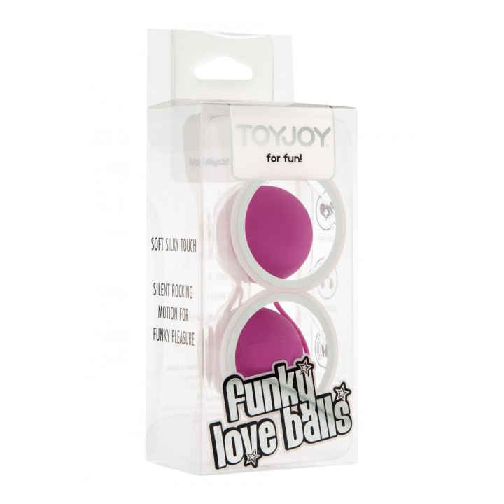 Funky Love Balls - fuchsia - Oralove