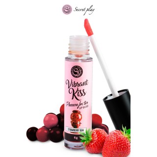 Brillant à lèvres stimulant - fraise bonbon - Oralove