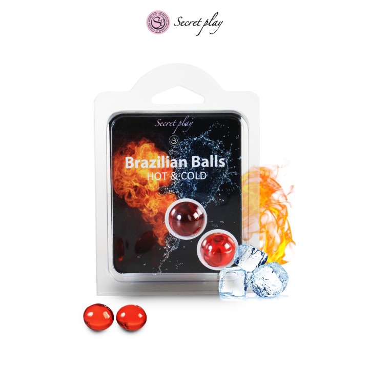 2 Brazillian balls effet chaud & froid - Oralove