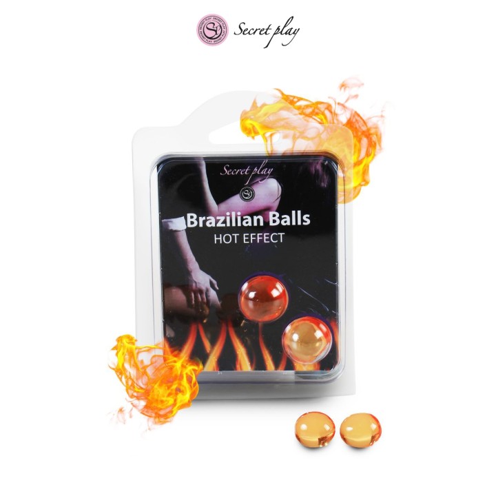 2 Brazilian Balls effet chaleur - Oralove