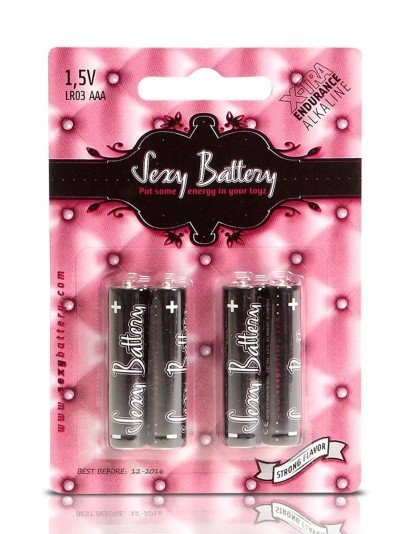 Sexy battery - Piles AAA x4