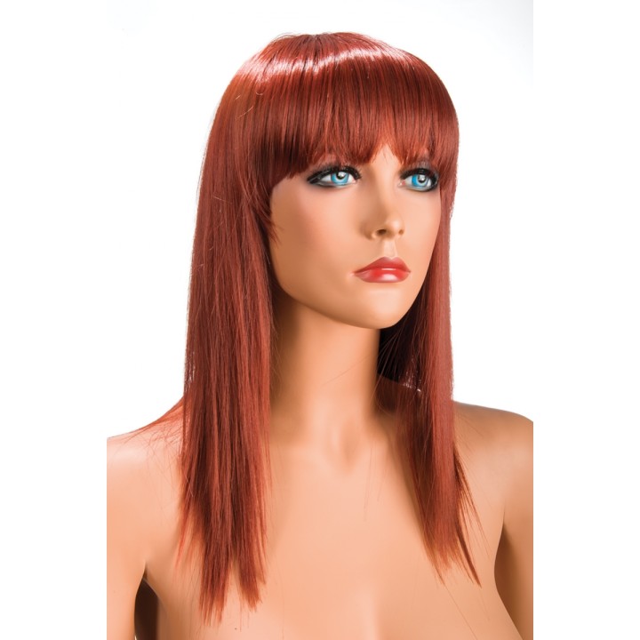 Perruque Allison rousse - Oralove
