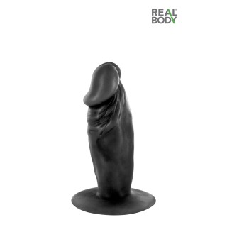 Plug anal réaliste noir 11 cm - Real Tim - Oralove