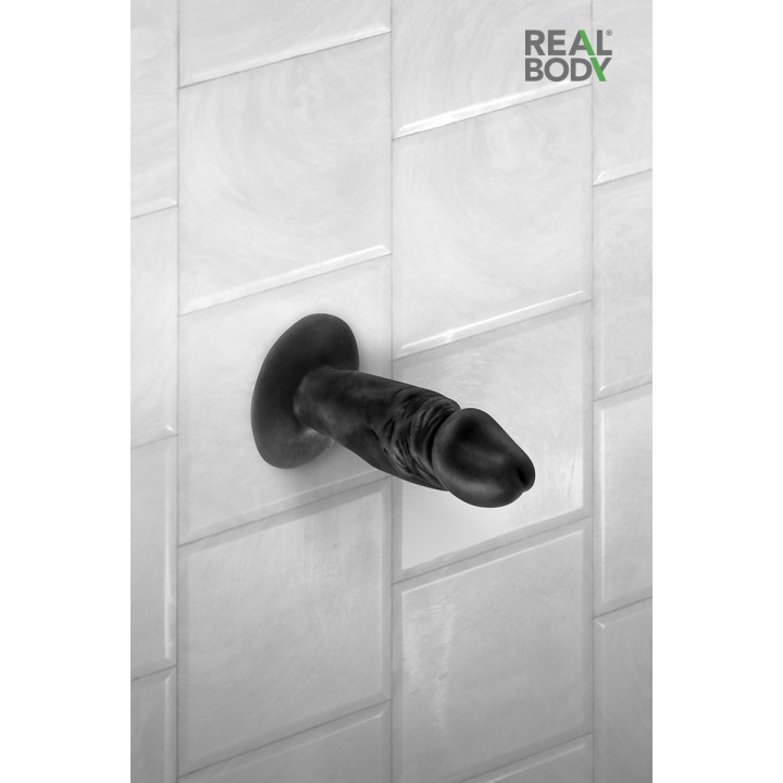 Plug anal réaliste noir 11 cm - Real Tim - Oralove