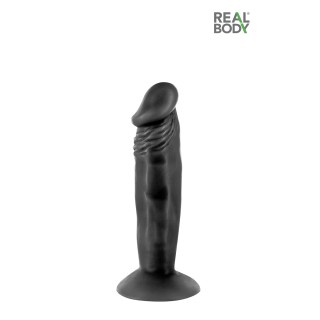 Gode réaliste 16 cm noir - Real Zack - Oralove