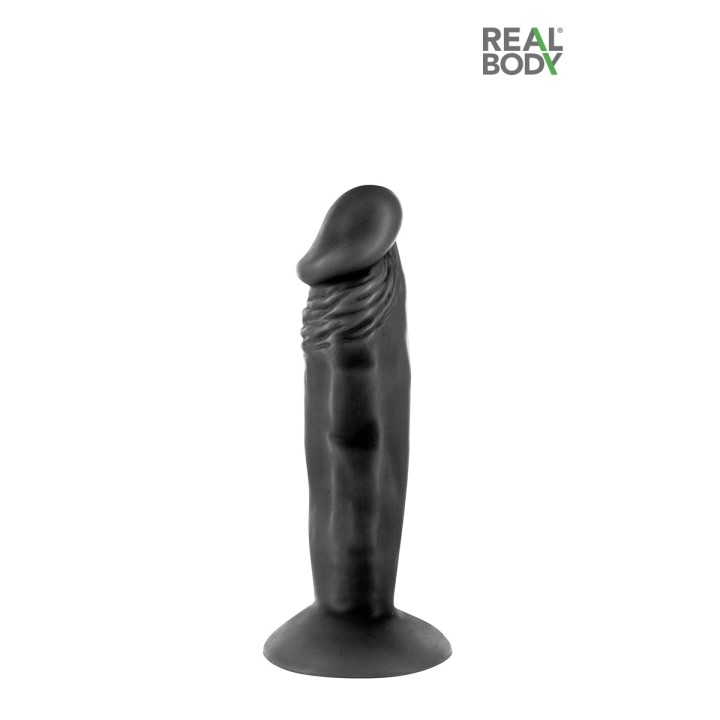 Gode réaliste 16 cm noir - Real Zack - Oralove