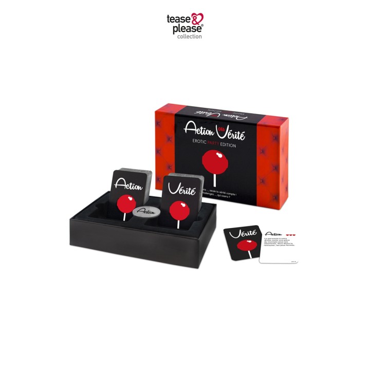 Jeu coquin Action ou Vérité Erotic Party Edition - Oralove