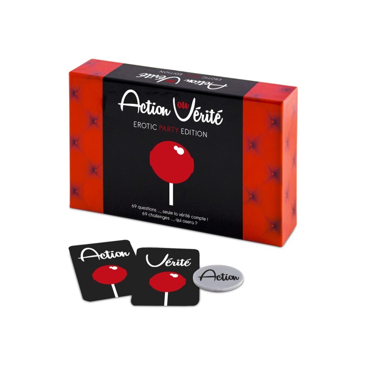 Jeu coquin Action ou Vérité Erotic Party Edition - Oralove