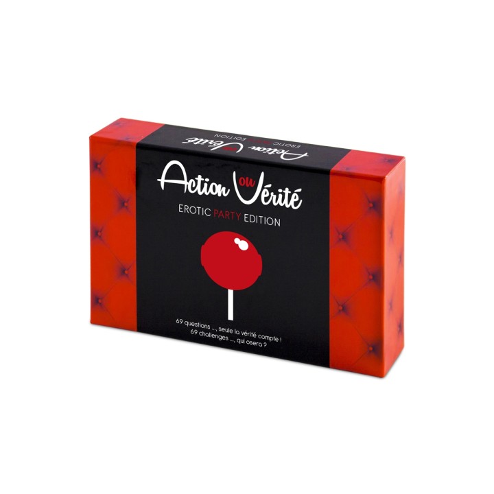 Jeu coquin Action ou Vérité Erotic Party Edition - Oralove