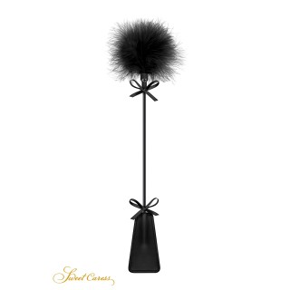 Tapette avec pompon noir - Sweet Caress - Oralove