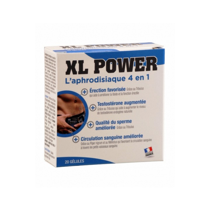 XL Power (20 gélules) - Aphrodisiaque - Oralove