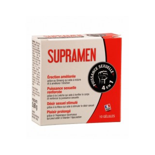 Supramen (10 gélules) - Aphrodisiaque - Oralove