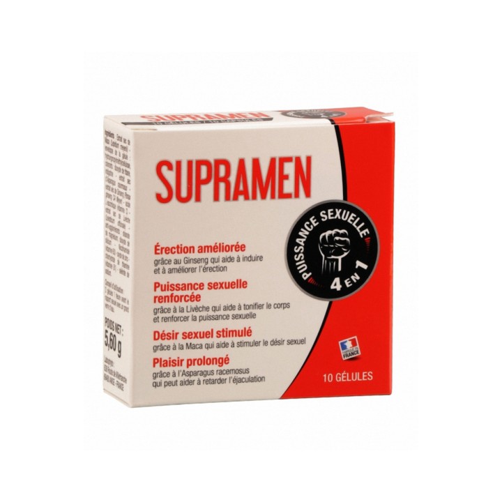 Supramen (10 gélules) - Aphrodisiaque - Oralove
