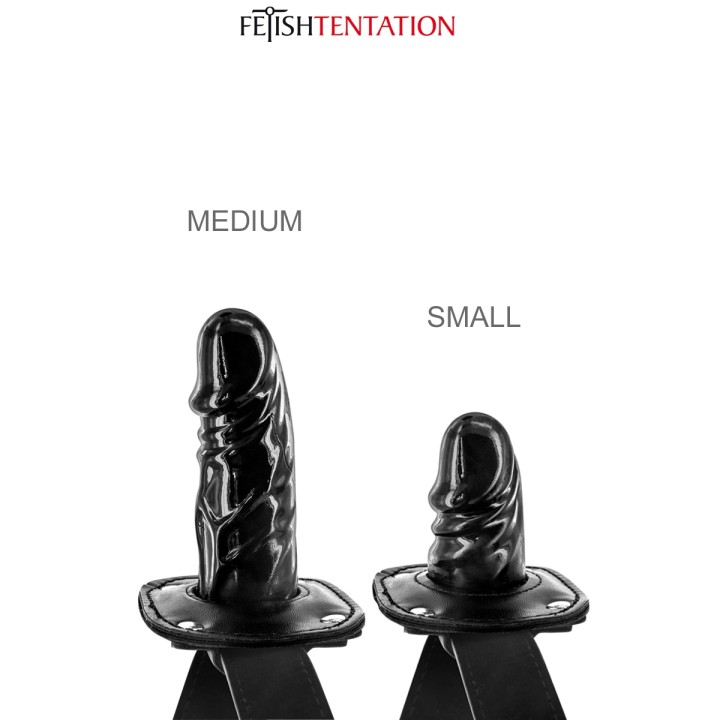 Bâillon avec gode interne - Fetish Tentation - Oralove