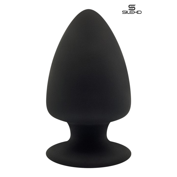 Plug anal The Original Model 1 noir 13 cm - SilexD - Oralove