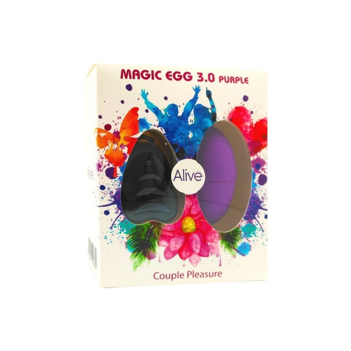 Oeuf vibrant télécommandé Magic egg 3 - violet - Oralove