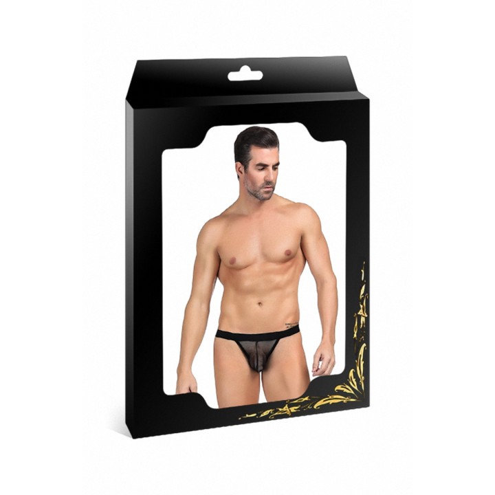 String homme noir résille - Oralove