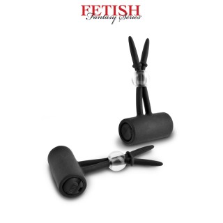 Pinces à Tétons Vibrantes silicone - Oralove