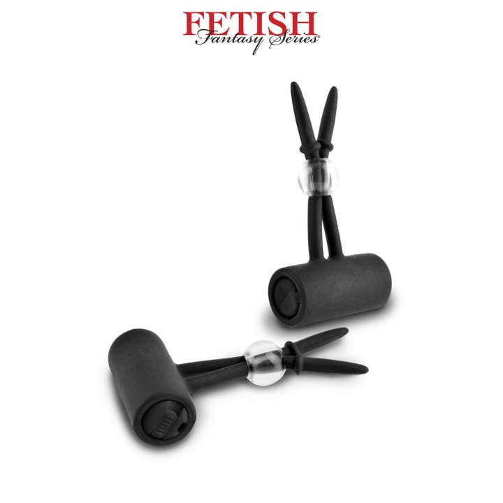 Pinces à Tétons Vibrantes silicone - Oralove