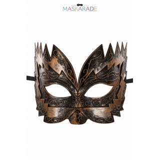 Masque semi-rigide cuivré Don Giovanni - Oralove