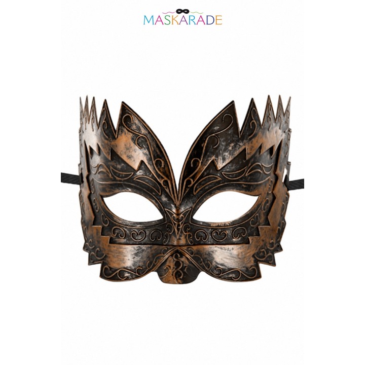 Masque semi-rigide cuivré Don Giovanni - Oralove