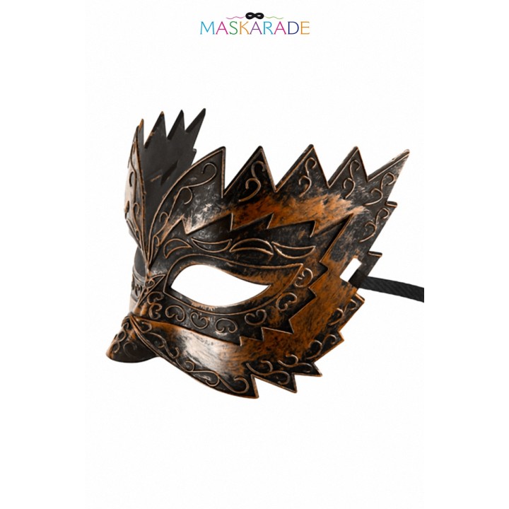 Masque semi-rigide cuivré Don Giovanni - Oralove