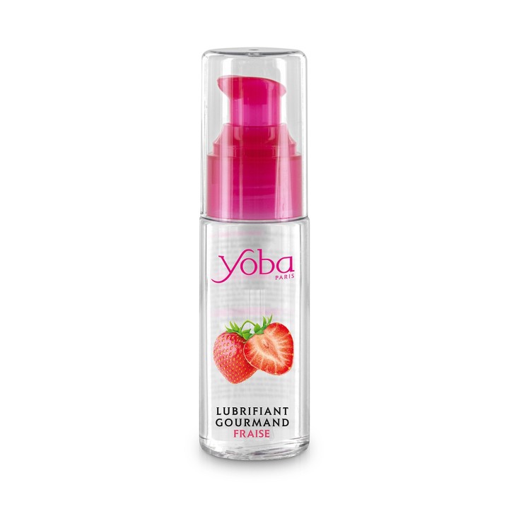 Lubrifiant parfumé fraise 50ml - Yoba - Oralove