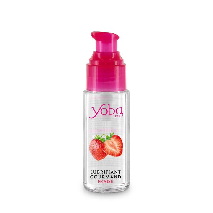 Lubrifiant parfumé fraise 50ml - Yoba - Oralove