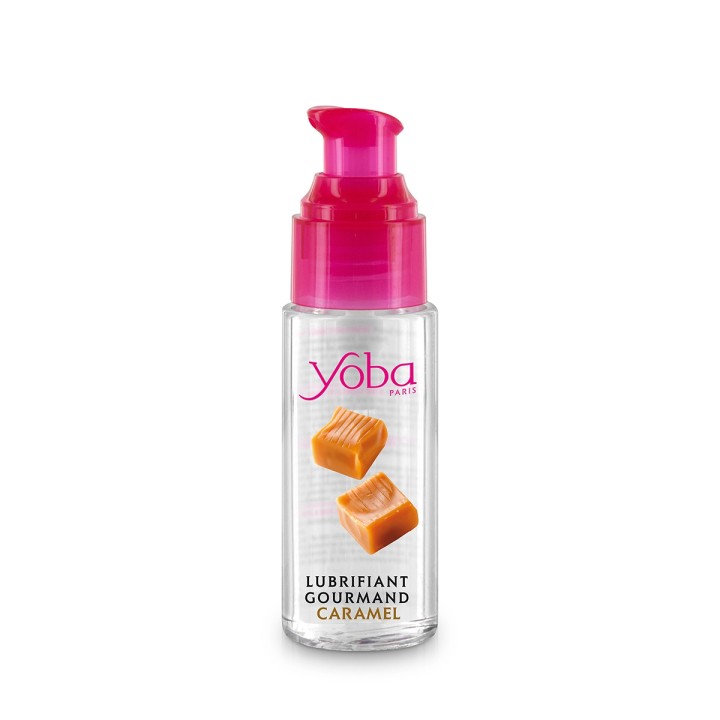 Lubrifiant parfumé caramel 50ml - Yoba - Oralove