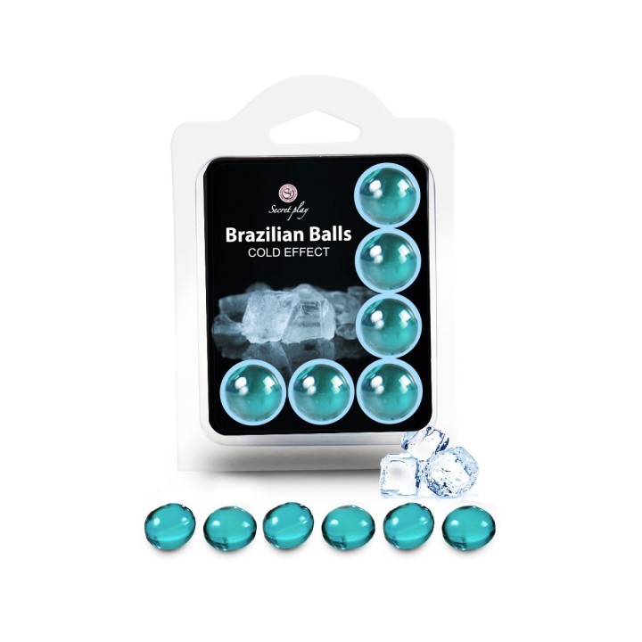 6 Brazilian Balls - effet frais - Oralove