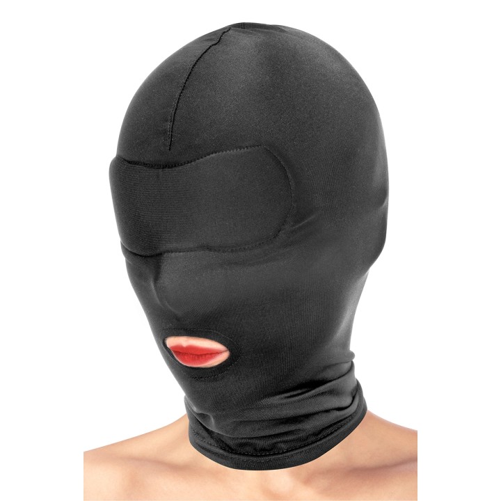 Cagoule BDSM bouche ouverte - Fetish Tentation - Oralove
