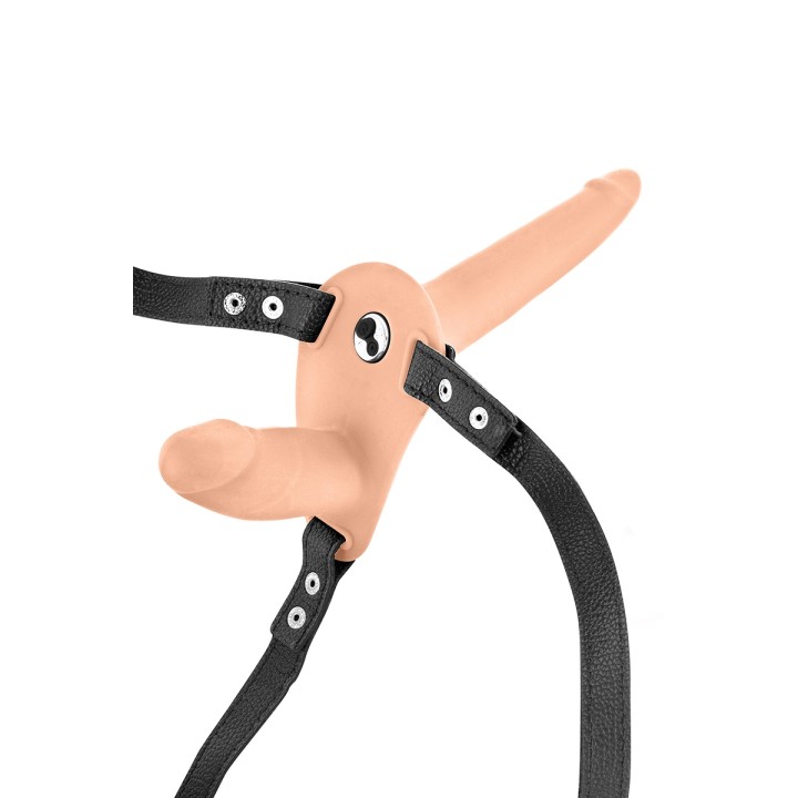 Double gode ceinture chair vibrant - Fetish Tentation - Oralove
