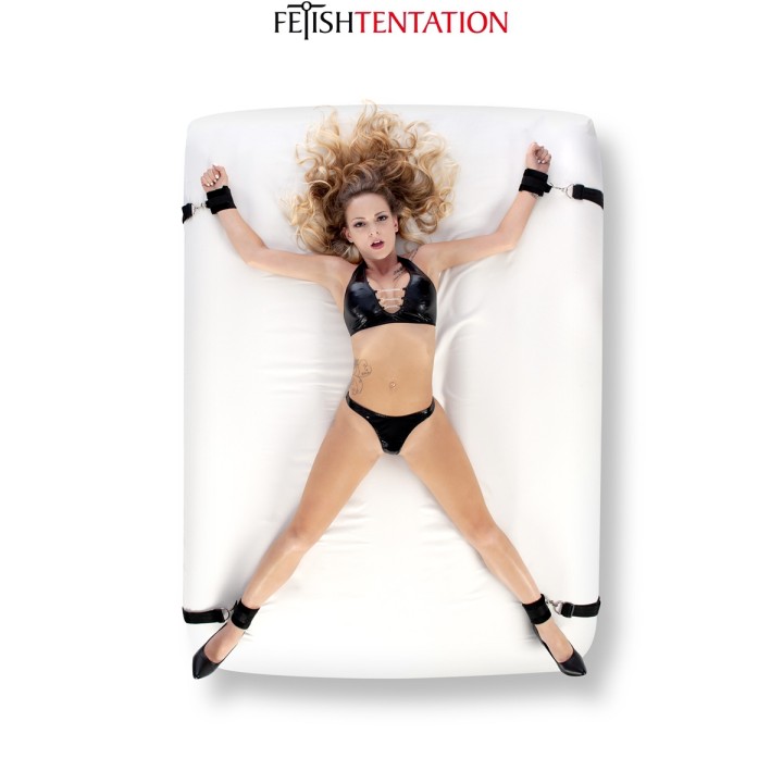 Kit sangles de lit - Fetish Tentation - Oralove