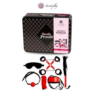 Kit BDSM 8 pièces - Rouge & Noir - Oralove