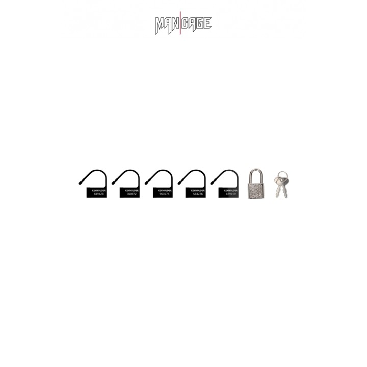 6 Cadenas noir - Mancage - Oralove