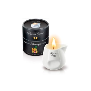 Bougie de massage gourmande fruits exotiques - Plaisir Secret - Oralove