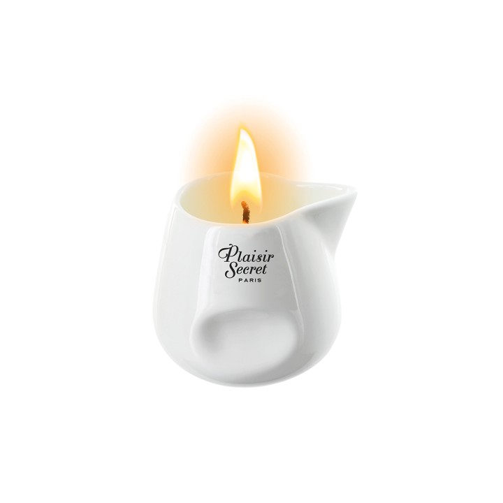 Bougie de massage gourmande fruits exotiques - Plaisir Secret - Oralove